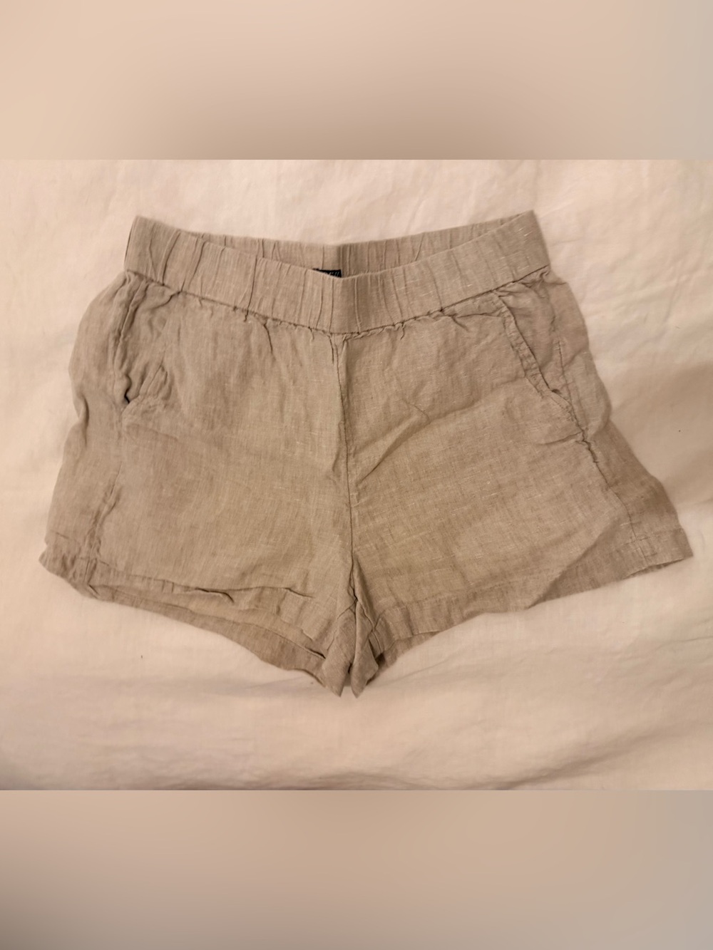 100% Linen Women's Shorts